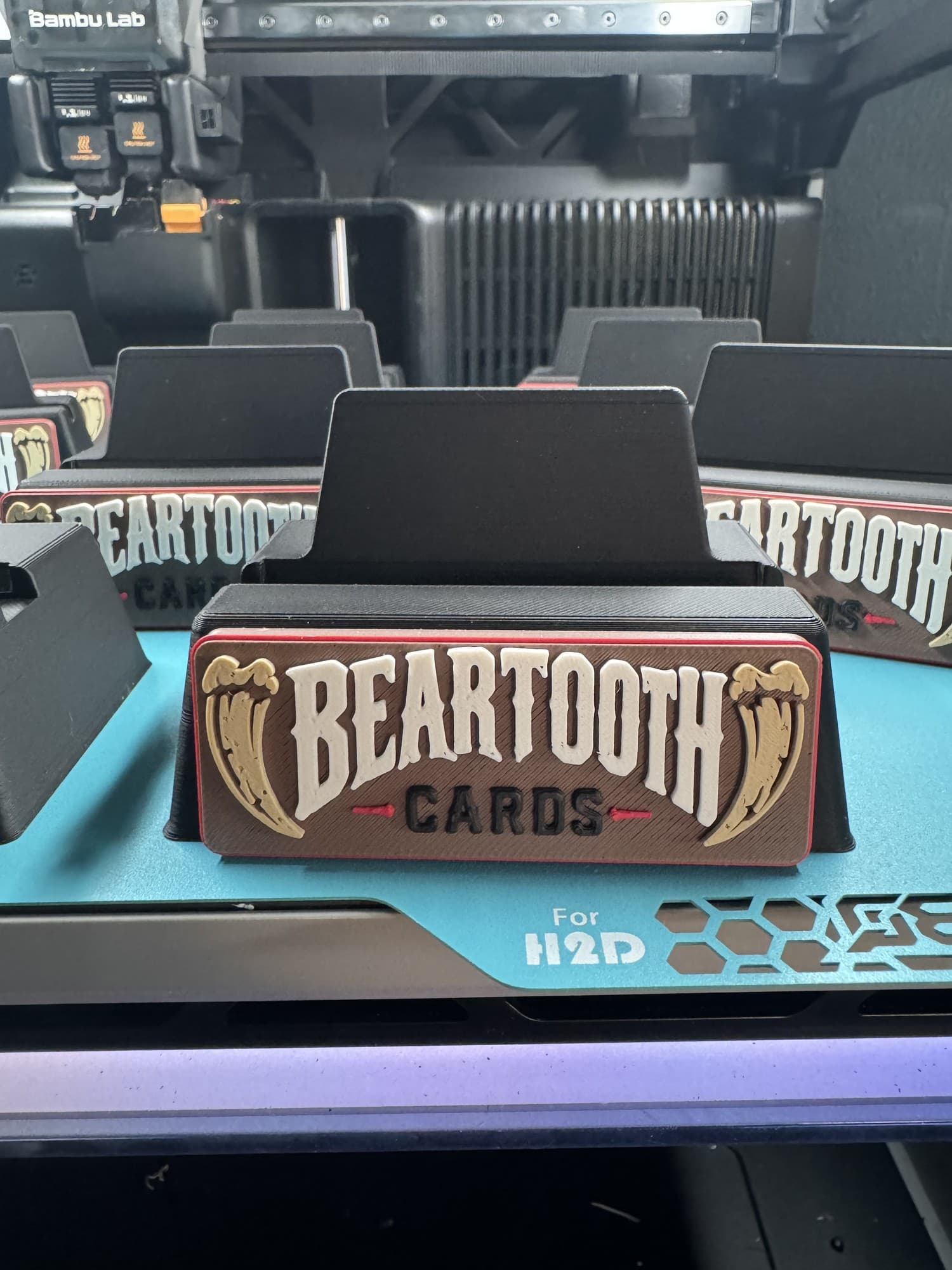 Beartooth card display stand